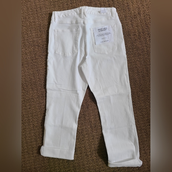 Good American Good Legs Straight Jeans - Picture 3 of 6